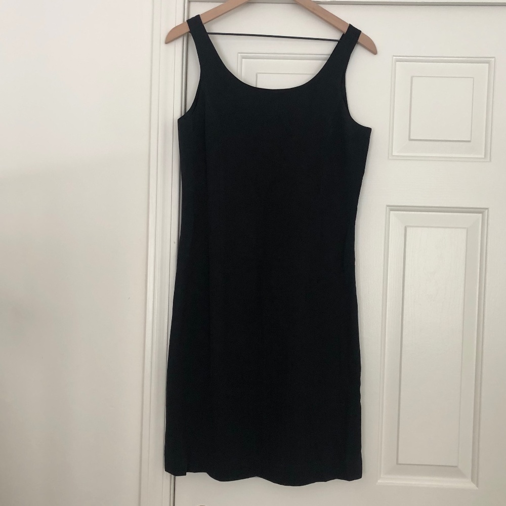 Tommy Bahama Silk Lined Sheath Dress, Size 10, Black